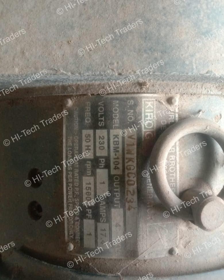 4 kVA Kirloskar Generator